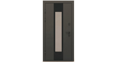Дверь ''INOX BLACK